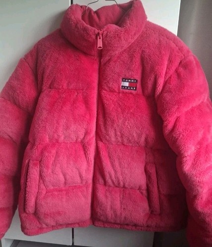 Tommy jeans mantel rosa - tommy, s