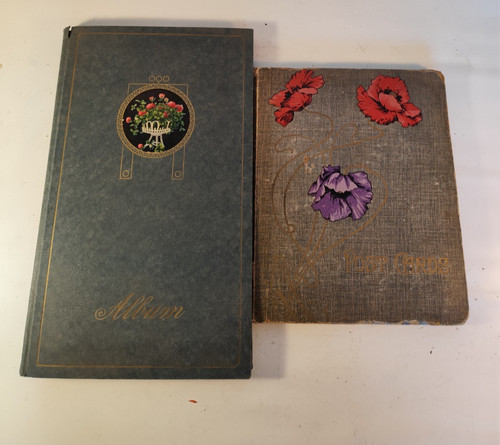 Jugendstil fotoalbum ak - jugendstil,