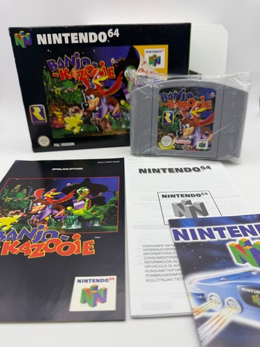 Banjo kazooie nintendo n64 - **nintendo,