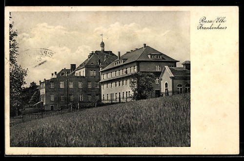 Riesa elbe krankenhaus - riesa, /elbe,