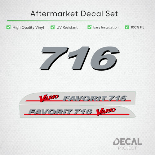 Fendt favorit 716 - 716, vario