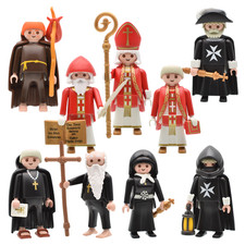 Playmobil Bischof Papst Pastor Mönch Nonne Malteser Templer Geistlicher Pilger