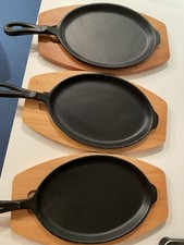 Servierpfanne Gusseisen oval