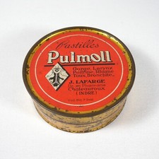 VINTAGE PULMOLL TIN BOX METAL