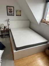 Matratze + MALM Bettgestell