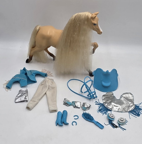 Barbie pferd western star - -,