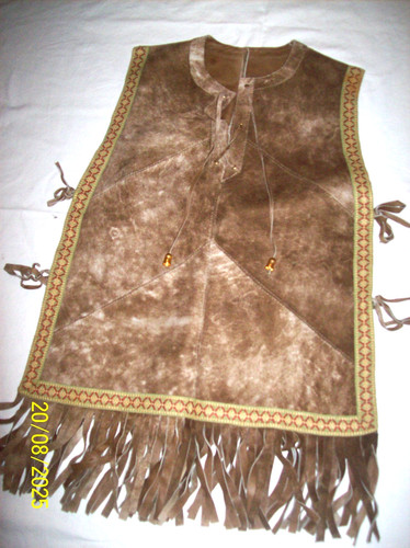 Indianer weste gr s - indianer, weste,