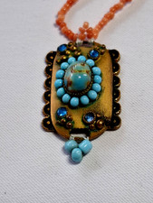 Antike Halskette +Anhänger