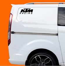 2X KTM Racing Aufkleber Logo