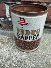 Alte Blechdose "PEDRO KAFFEE"