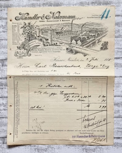1908 haendler natermann - 1908,