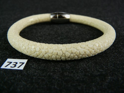 737 rochenleder armband mit - 737),