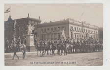 Deutsches Reich , Karte Berlin , Parade  , Kaiserreich , Postillione