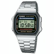 Casio Armbanduhr A168WA-1YES (B x H) 36.30 mm x 38.60 mm Silber