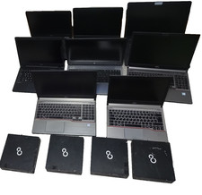 8 mal Laptop Konvolut HP,Dell, Fujutsu &  5 mini PC´s   Fujitsu DEFEKT!!!