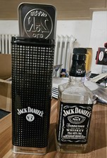 Jack Daniels Sammler Blechbehälter mit Leerer Flasche