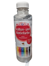 Vollton- und Abtönfarbe 500 ml matt mischbar innen und außen perlgrau