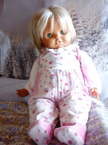 Ddr puppe babypuppe - puppe,