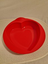 Tupperware Silikon Backform Herz,  Neu