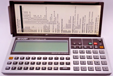 SHARP POCKET COMPUTER PC-1360 (+ COVER, +RAM CARD 8 CE-212M) ✅ GETESTET