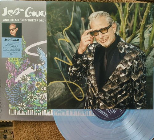 Jeff goldblum blau splatter - jeff, lp