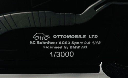 Ottomobile bmw ac - 1:18,
