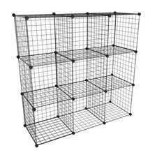 Drahtwürfel Regalsystem 9