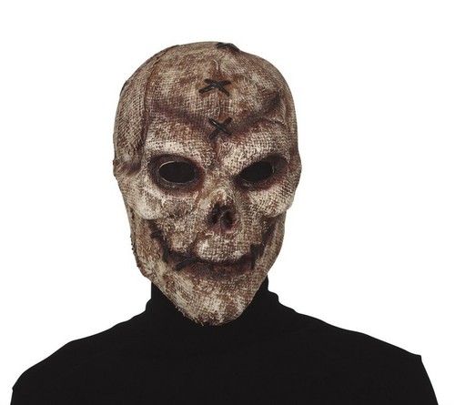 Vogelscheuche maske latex jute - vogelscheuche,