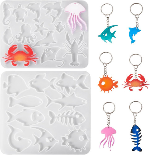 Gießform mit ozeanmotiv - 3d-gießform,