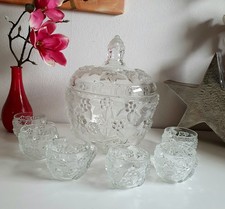 Bleikristall Bowle Set 6