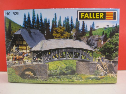 Faller 539 alte holzbrücke - alte,