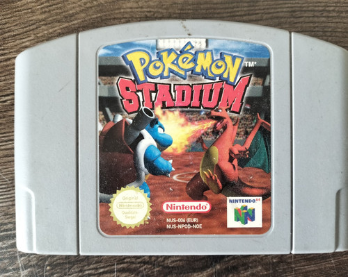 Pokémon stadium nintendo 64 - pokémon,