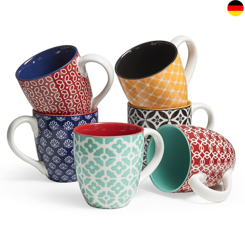 Kaffeetassen set 560ml - set, 6