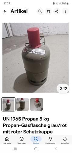 Leere 5kg gasflasche - 5kg,