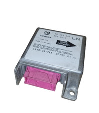 Opel Corsa B Steuergerät Airbag Airbagsteuergerät Sensor Modul SRS 90483545 LN