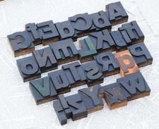 A-Z MIX Alphabet Holzlettern