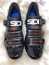 Neu Sidi 5 Pro MTB Fahrradschuhe, Damen, Gr. 36,  Lack, schwarz/rot