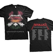 METALLICA - Master of Puppets European Tour '86 T-Shirt OFFICIAL MERCHANDISE