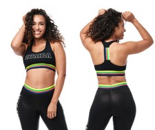 Zumba Team Talk Scoop Bra -