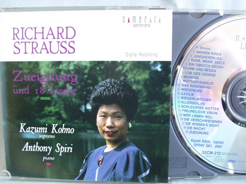 Strauss zueignung und 18 - zueignung,