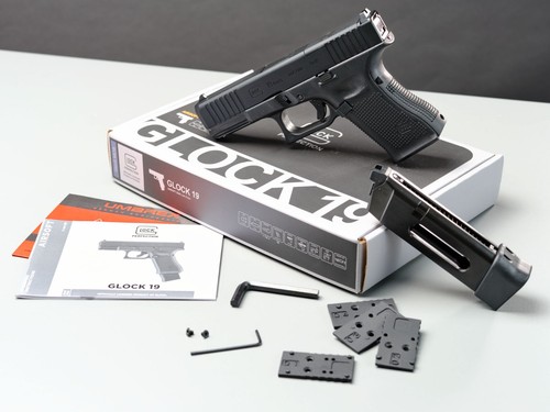 Glock gen5 mos black cal - 19,