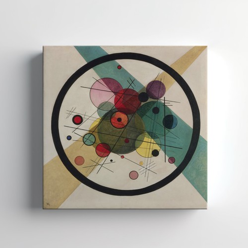 Kreise wassily kandinsky repro - kreise,
