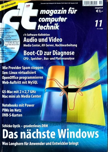 Magazin 2005 windows - c't,
