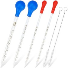 4 Stück Glaspipette, Pipette