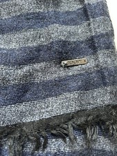 JOOP! Schal Wolle Blau 180cm