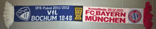 VFL Bochum vs FC Bayern München Schal / DFB Pokal 2011-2012 / Achtelfinale /