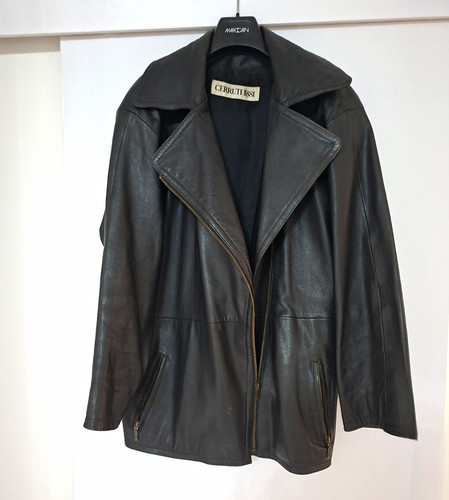 Cerruti 1881 lederjacke biker - 1881,