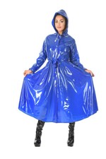Regenmantel Raincoat Mac Coat Manteau de pluie Impermeable glänzendes PVC