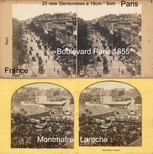 95 Stereoviews von PARIS, Lot