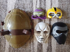 Turtles Panzer und Maske, Transformers Bumblebee Brille...